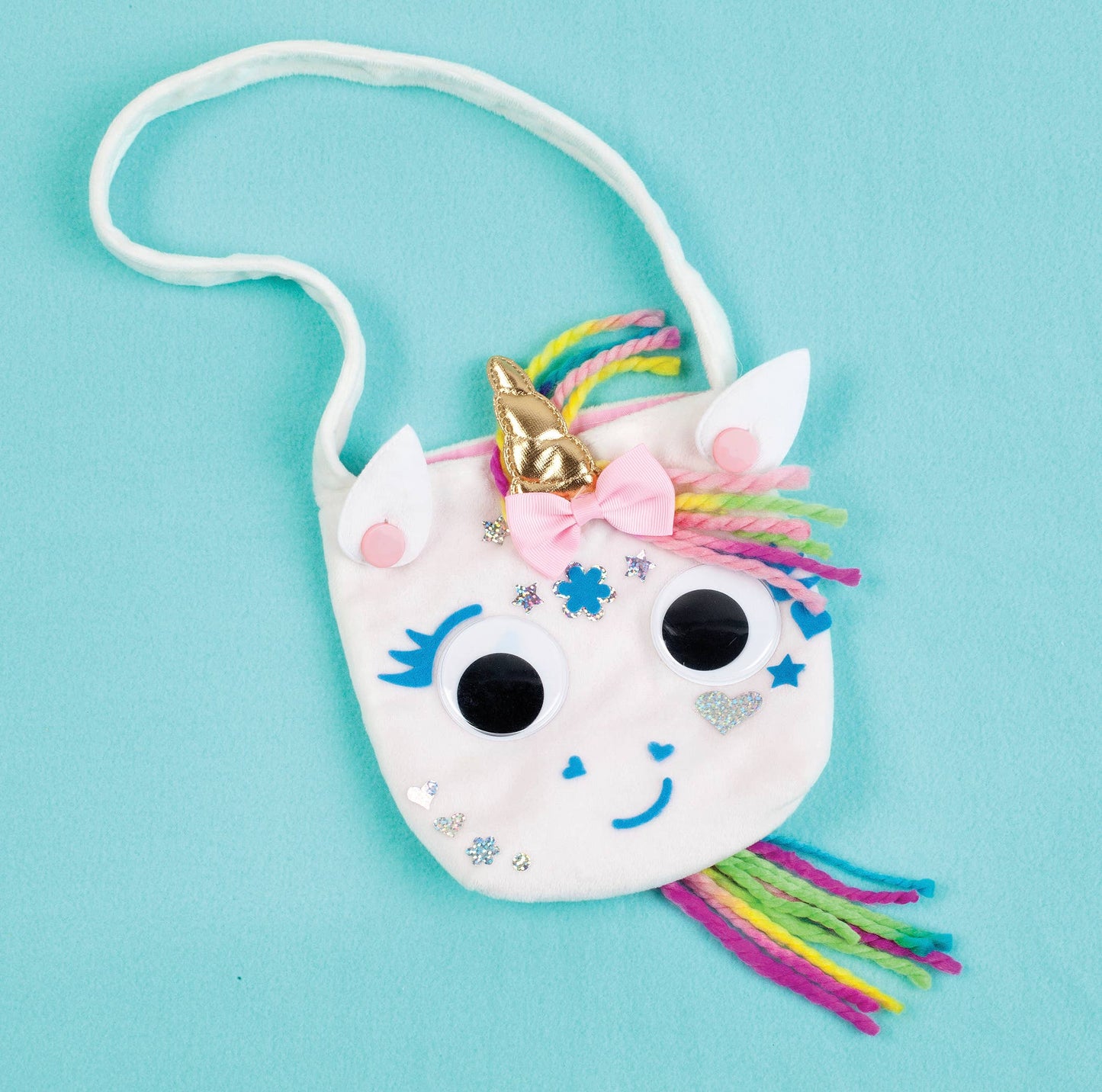 Make a No-Sew Unicorn Purse DIY Craft Kit for Kids
