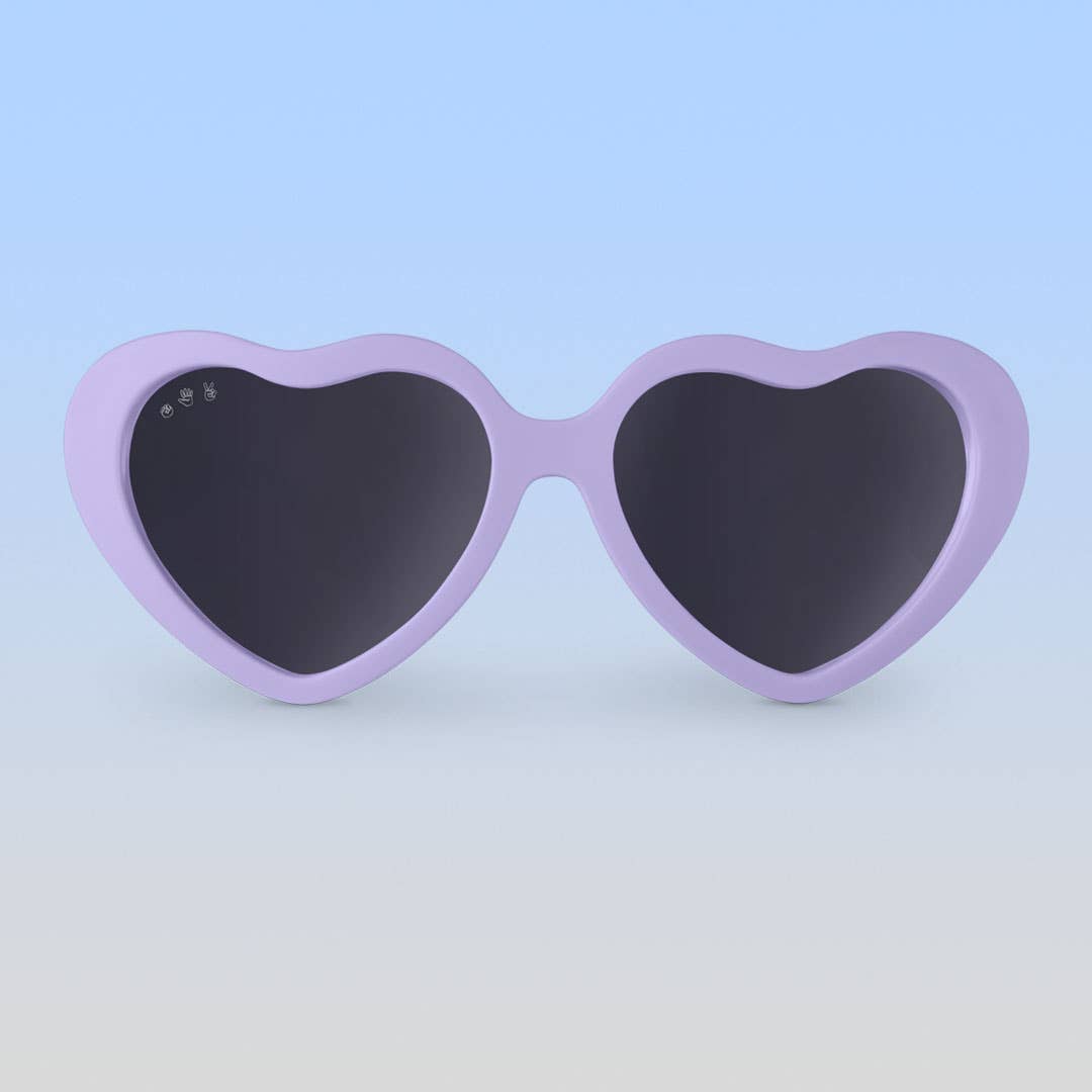 Heart Sunglasses | Lilac: (Ages 2-4)