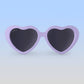 Heart Sunglasses | Lilac: (Ages 2-4)