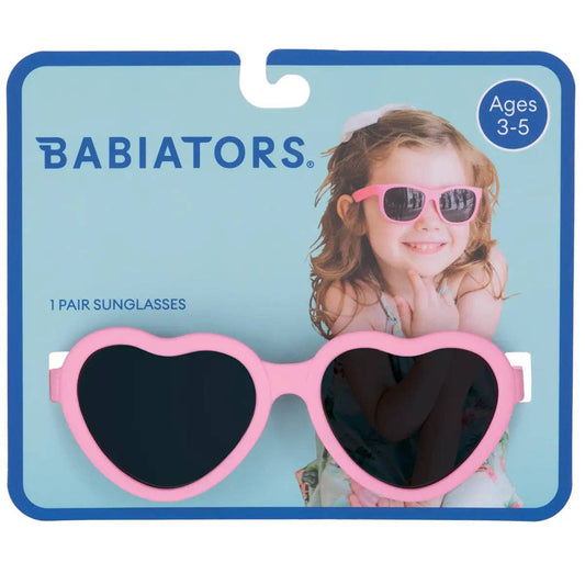 Pink Heart Shaped Sunglasses: Ages 3-5