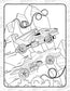 Hot Wheels: Giant Coloring Book by Mattel: Paperback; 192 pages / English