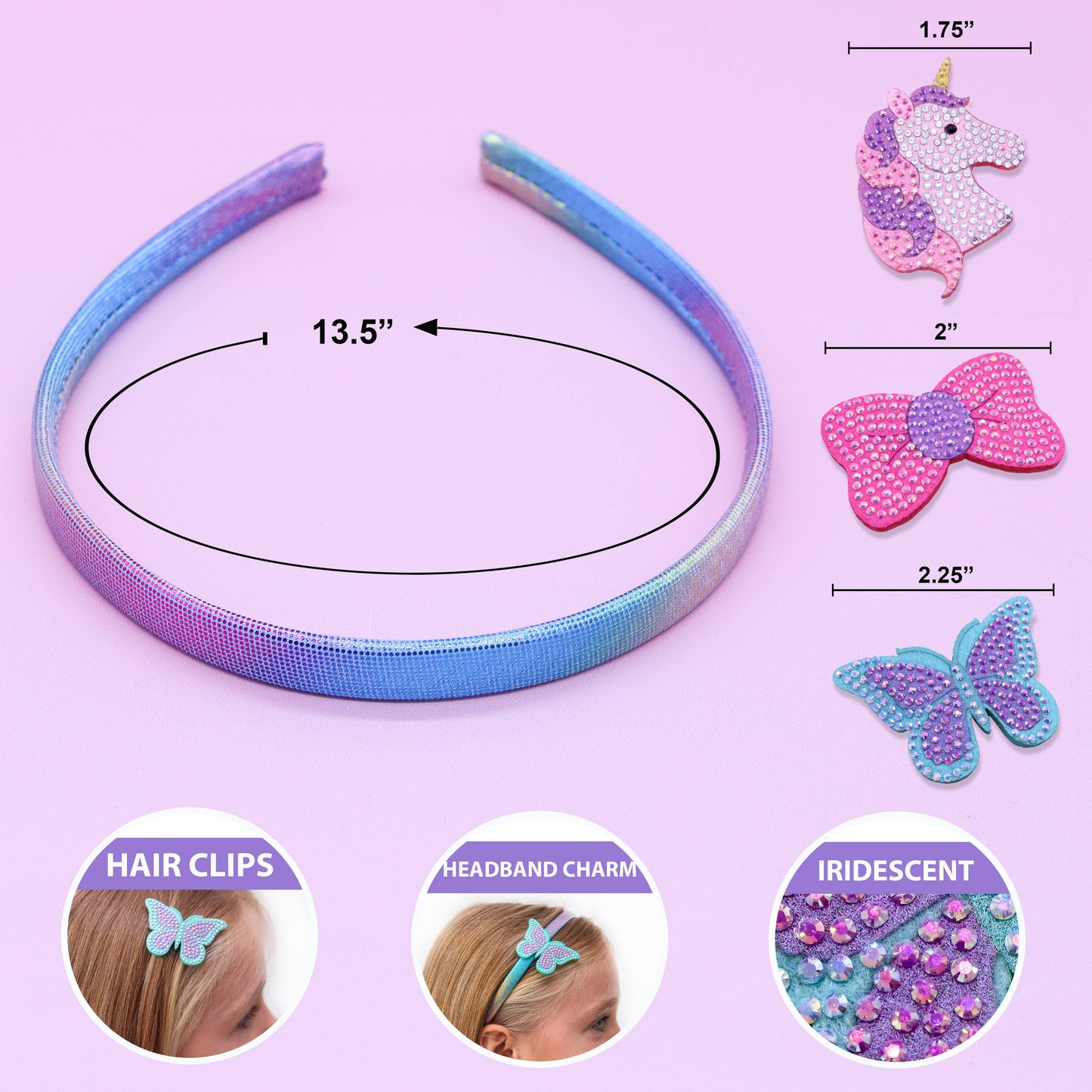 Customizable Headband: Star/Crown/Daisy
