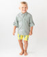 Jawsome Shark Swim Trunks: 12-18m