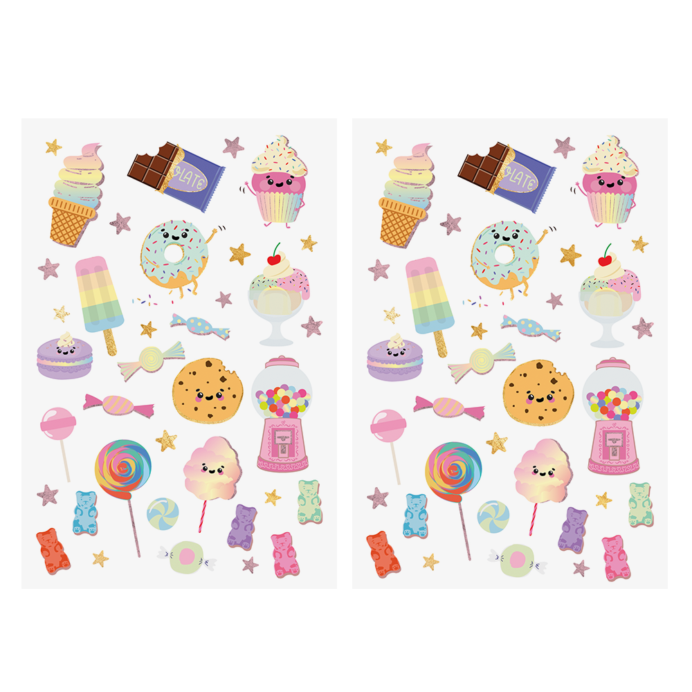 SUGAR RUSH Temporary Tattoo Pack