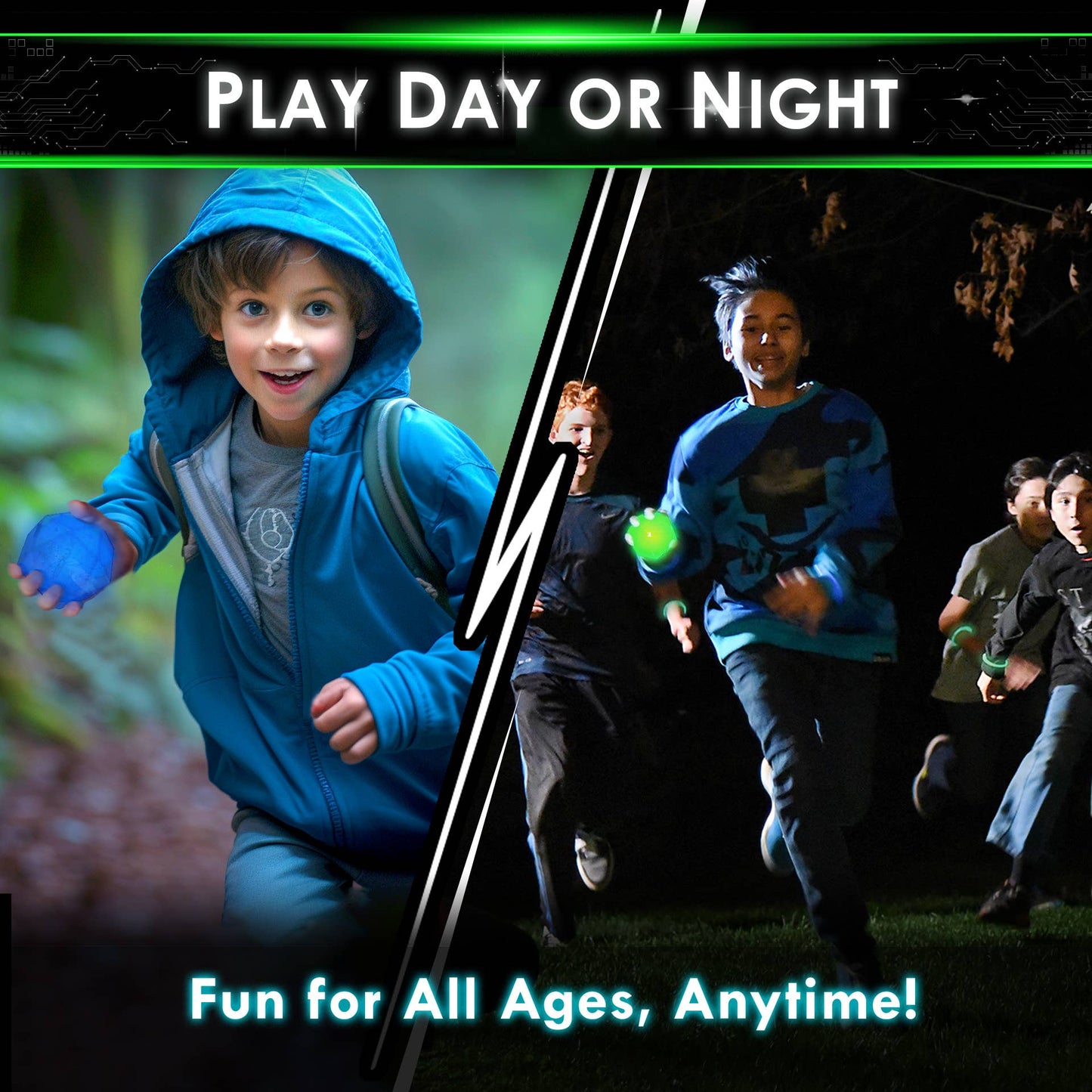 Glow in the Dark Capture the Flag