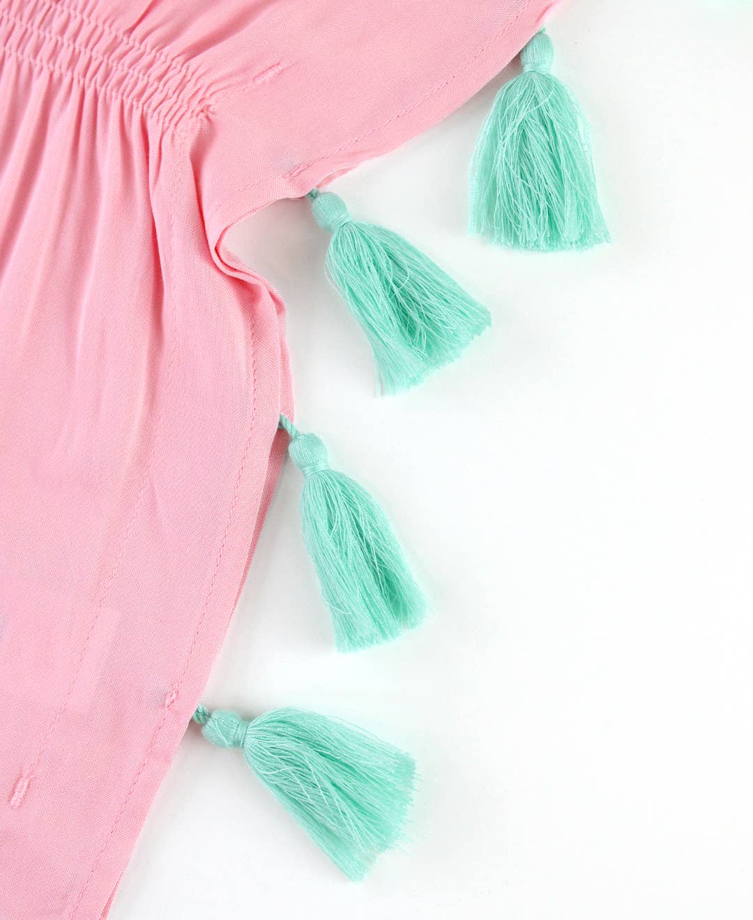 Pink Kaftan Cover-Up: 6/7