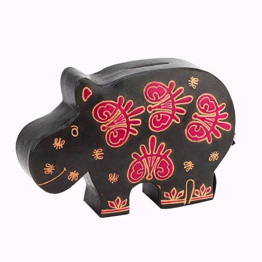 Hippo Leather Bank