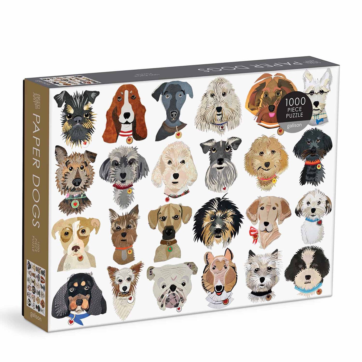 Puzzle 1000 Paper Dogs