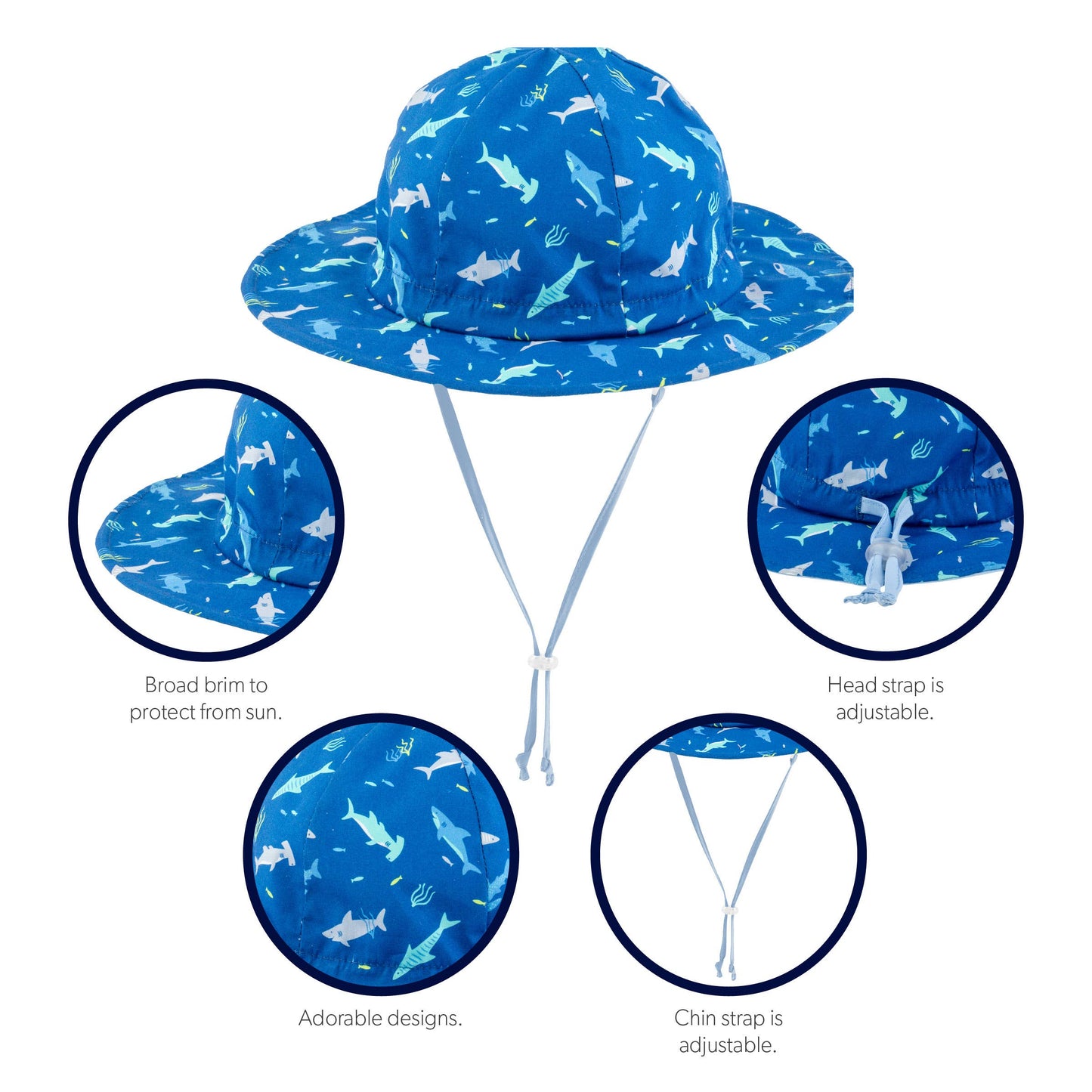 Baby Bucket Hats: Mermaid