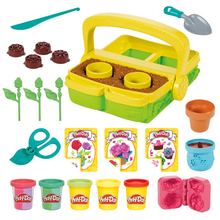 Play-Doh Blooming Flowers Playset