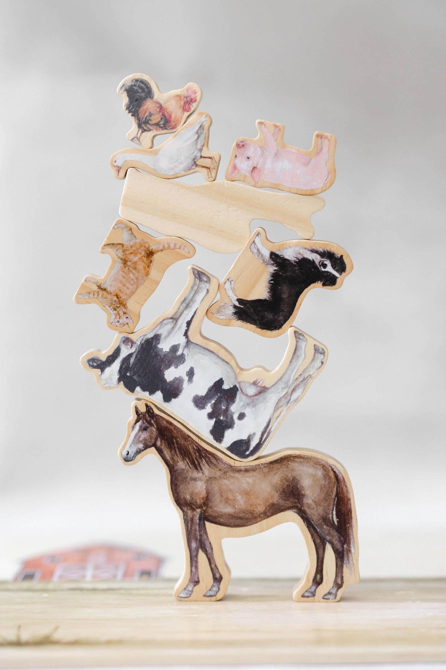 Farm Animals Wooden Puzzle: A Tabitha Paige Puzzle