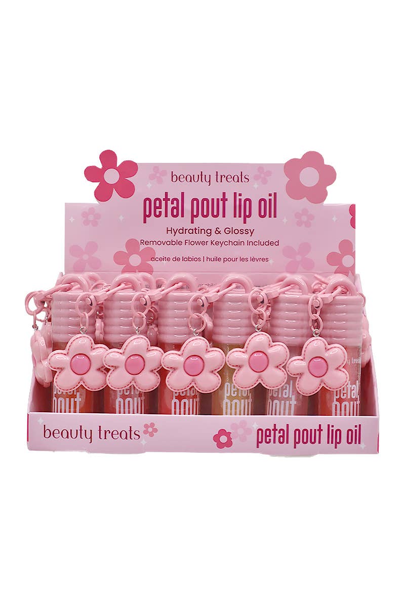 Petal Pout Lip Oil w/ Flower Charm