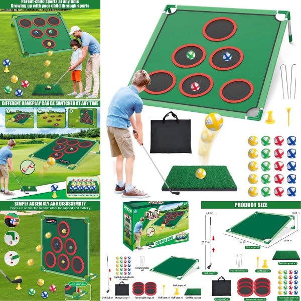 Golf Game Play Set -