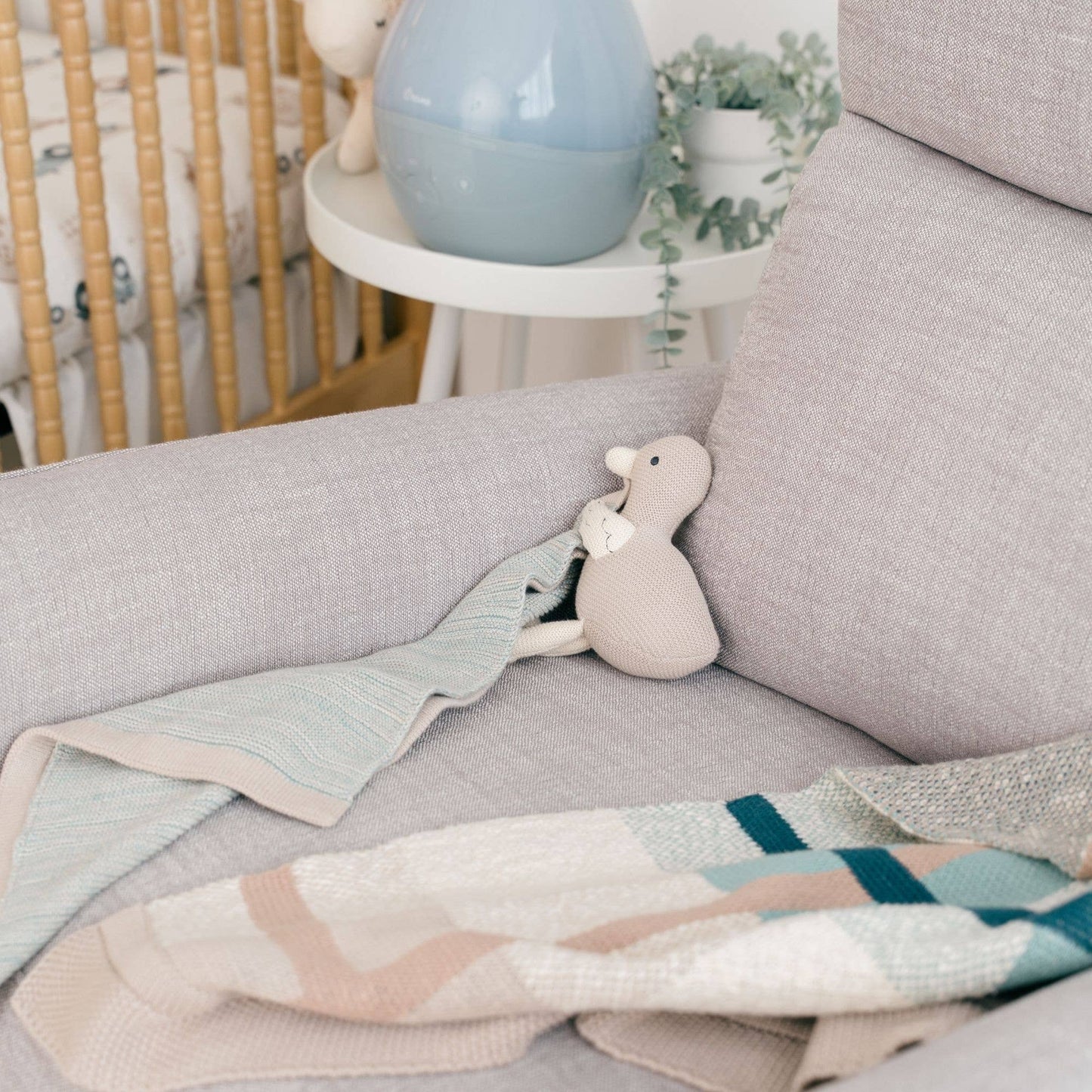 Georgie Goose Baby Lovie Blanket