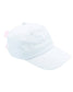 Bow Baseball Hat White/Pink 2-9Y