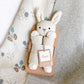 Bunny Organic Baby Lovey Blanket