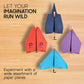 Paper Airplane Conversion Kit - Red