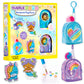 Bubble Gems Backpack Keychains Diamond Painting Kit