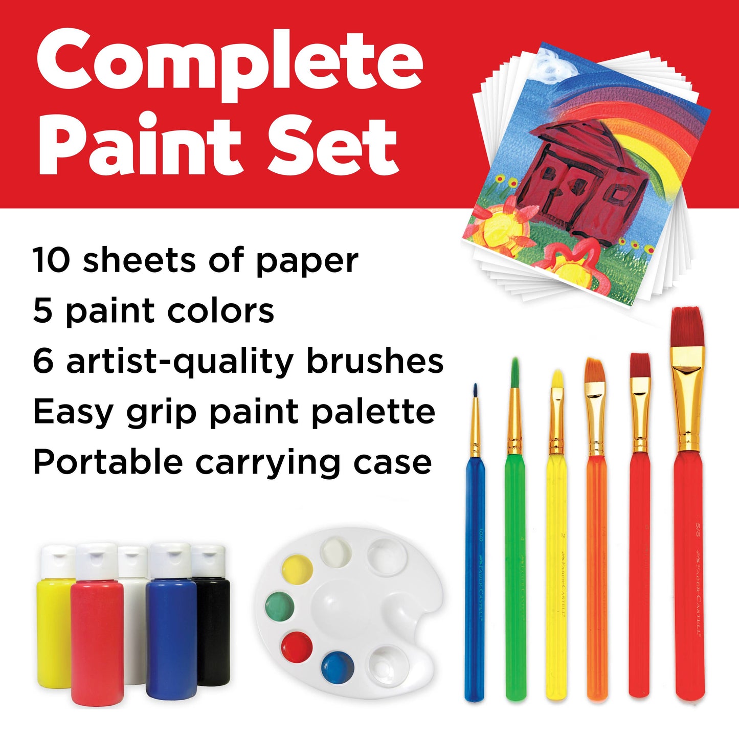Young Artist Learn To Paint Set Art Set for Kids