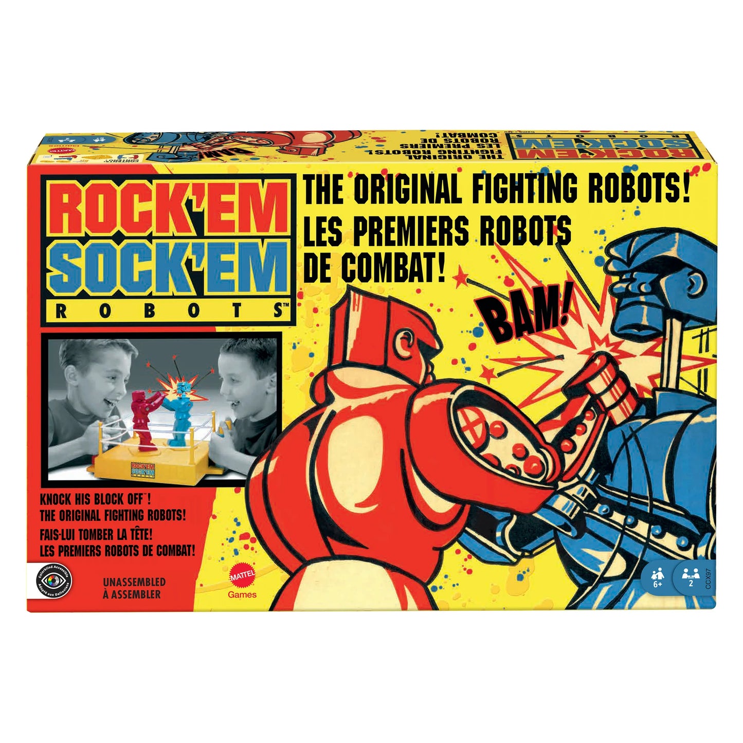 Rock Em Sock Em Robots Game