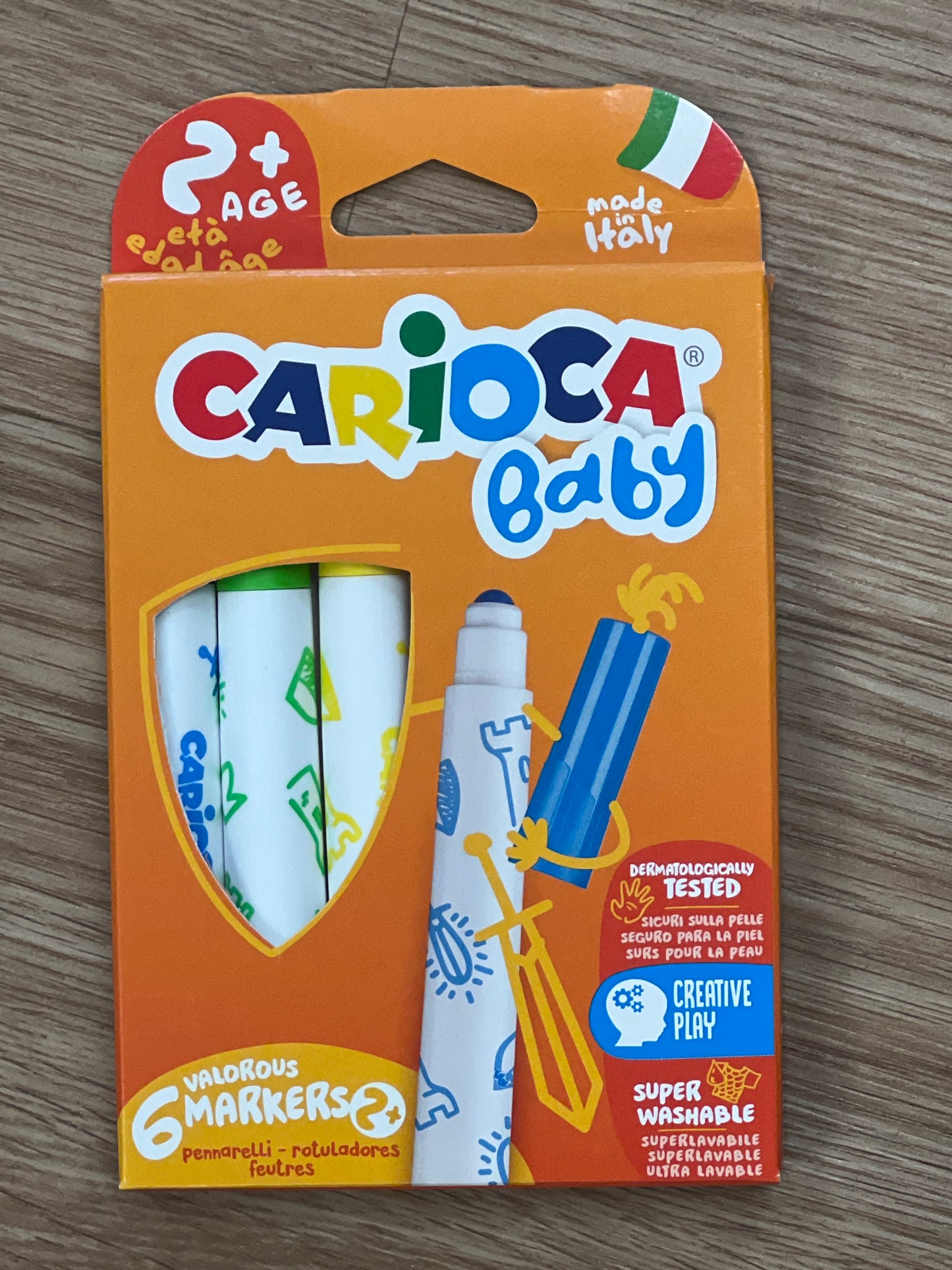 CARIOCA Baby Marker Set- 6 pcs.