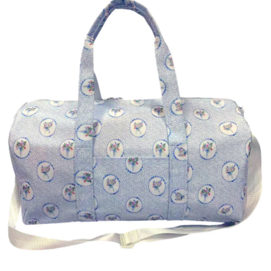 Weekender Blue Duffel Bag