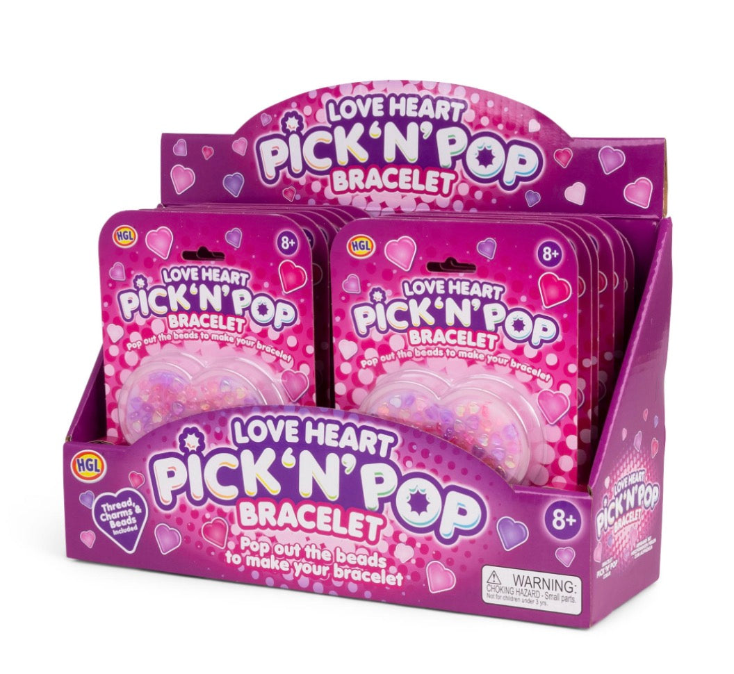 PICK N POP BRACELETS LOVE HEART