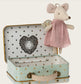 Angel Mouse in Suitcase