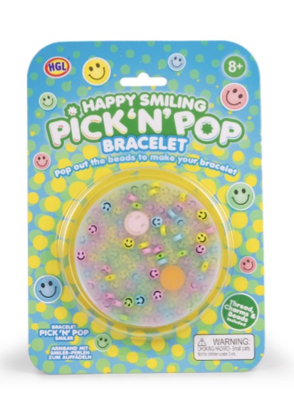 PICK N POP BRACELETS HAPPY SMILING