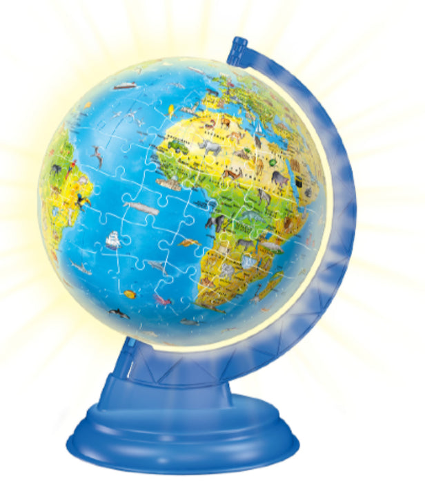 3D Puzzle Globe Night Edition