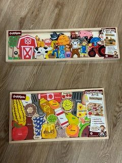Wooden A to Z Puzzle & Playset