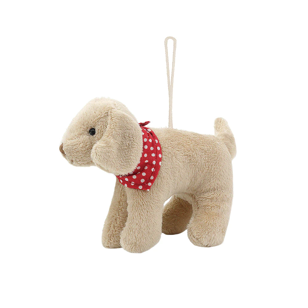 Red Bandana Puppy Ornament