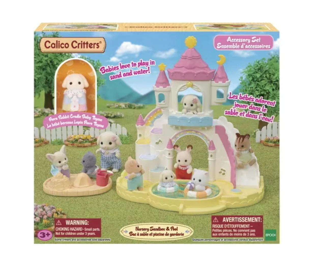 Calico Critters Nursery Sandbox and Pool