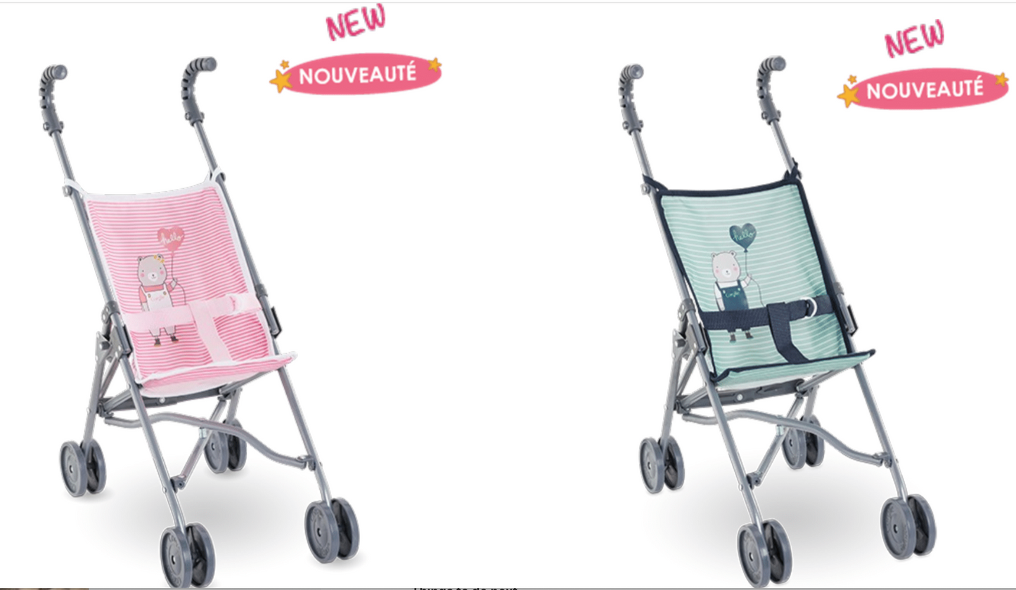 Corolle- Umbrella Doll Stroller