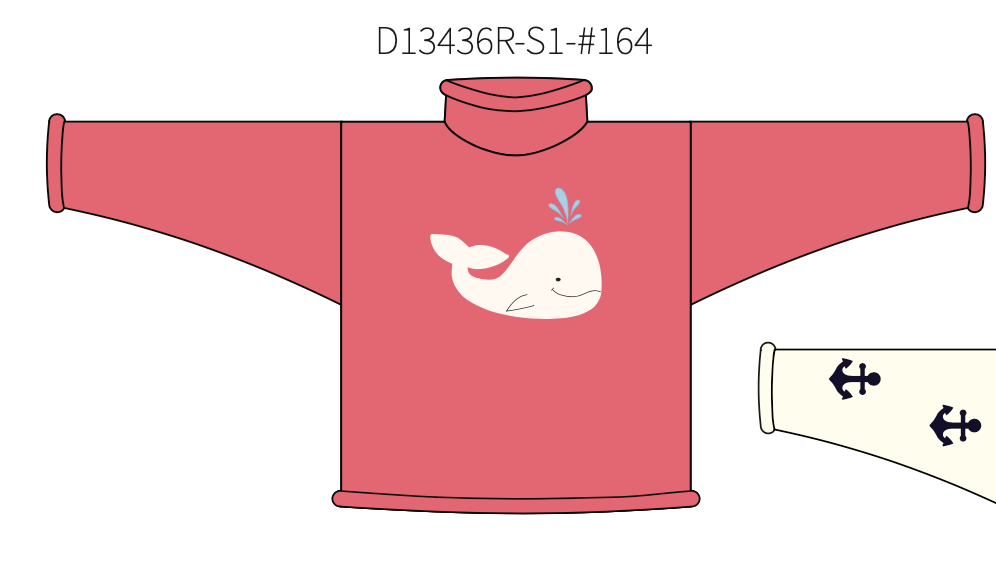 Claver Whale Sweater, Nantucket Red