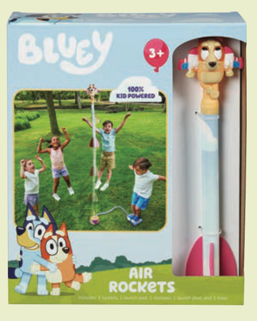 Bluey / Paw Patrol Stomp Air Rockets