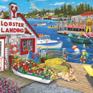 Lobster Landing 1000 Pc. Puzzle