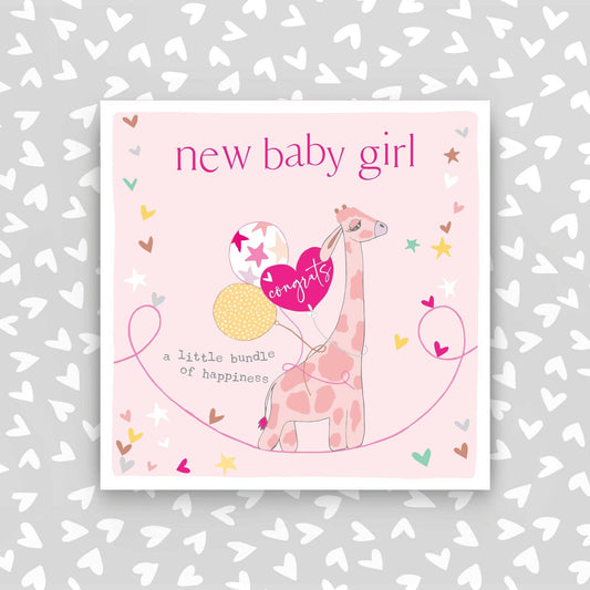 New Baby Girl Greeting Card