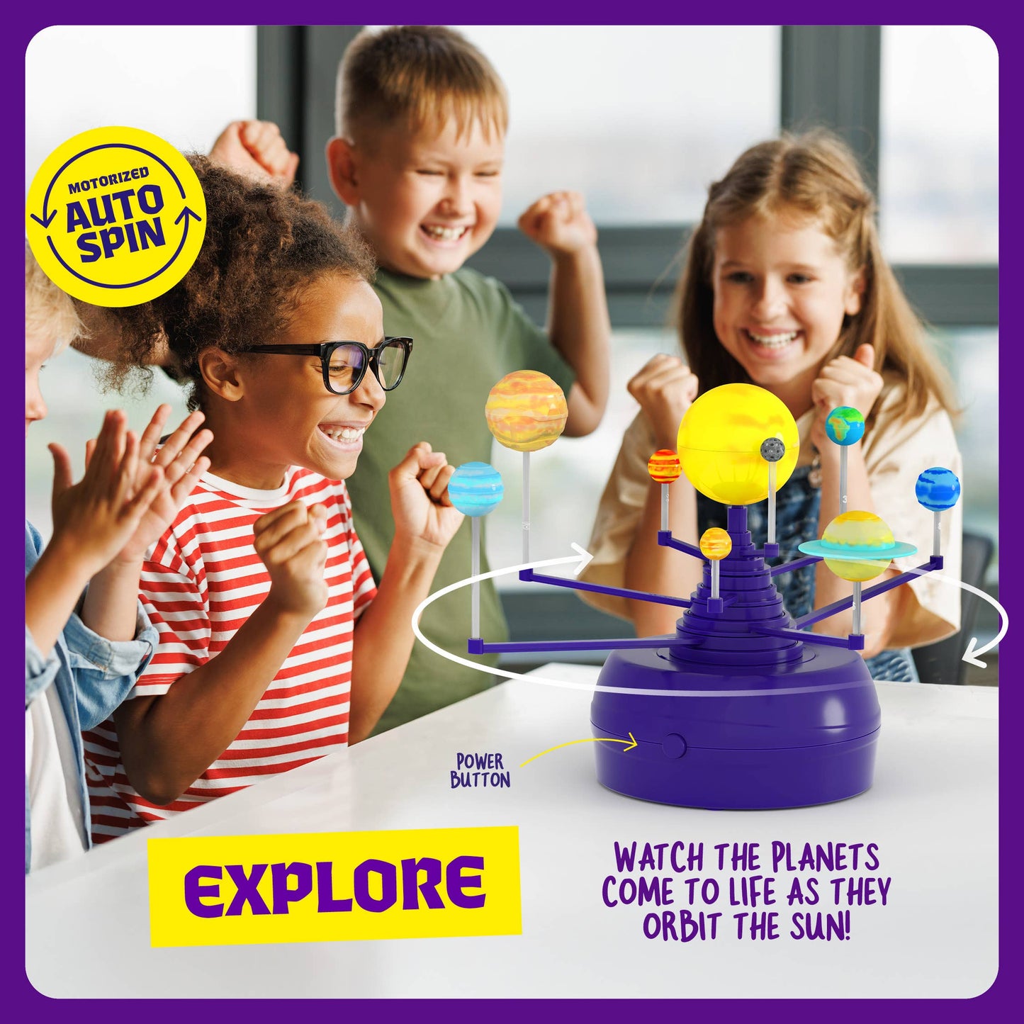 Orbiting Solar System Paint & Build Kit