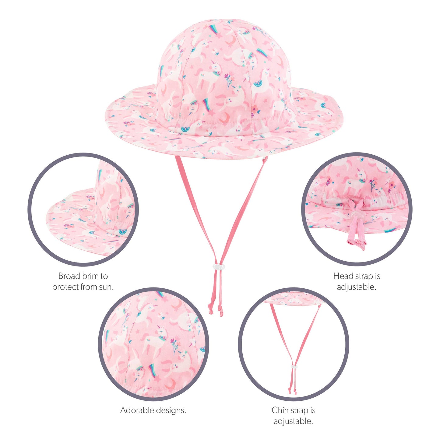 Baby Bucket Hats: Mermaid