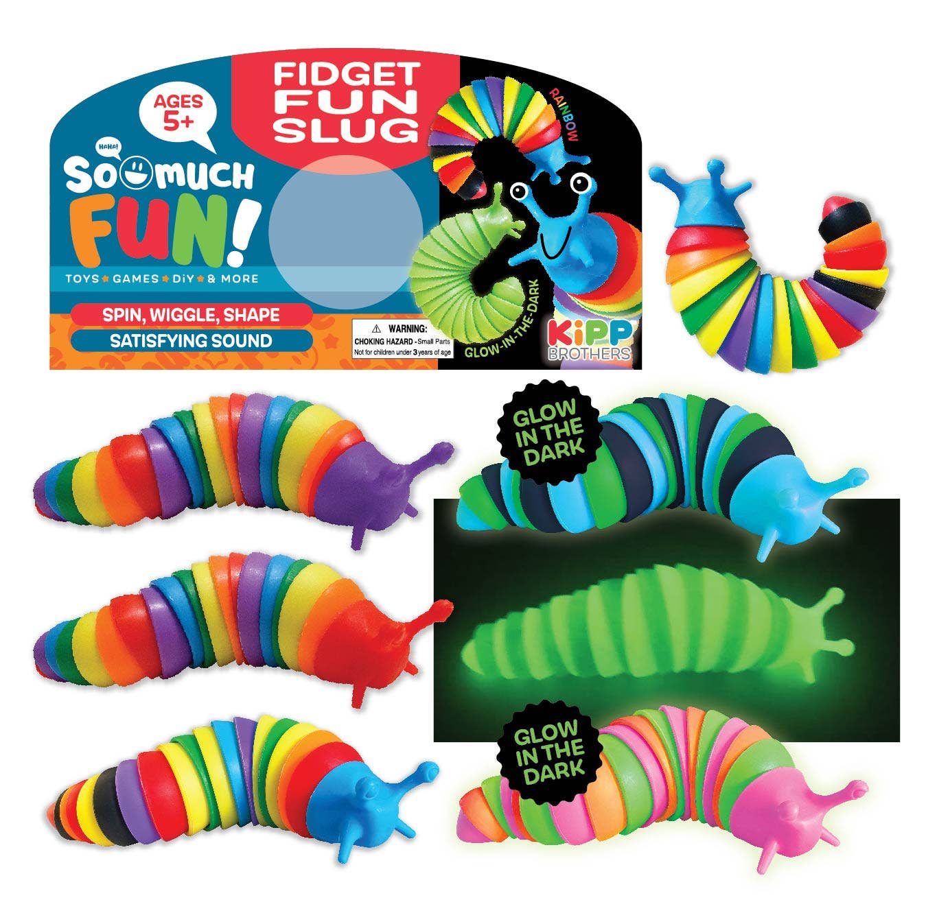 SENSORY SLUG FIDGET TOY