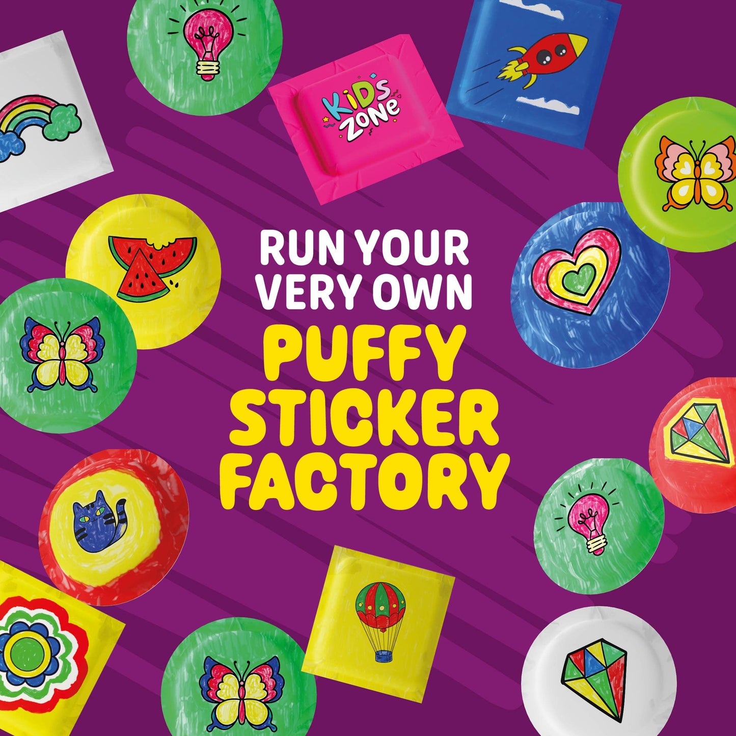 Puffy Sticker maker kit