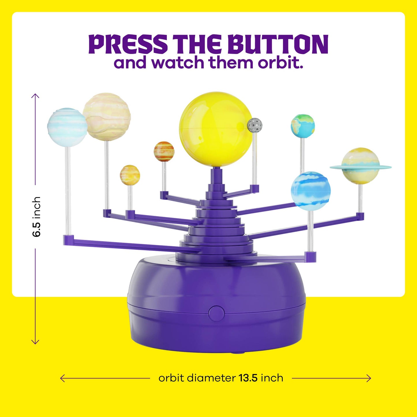 Orbiting Solar System Paint & Build Kit