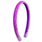 Thin Glitter Headband: Pink