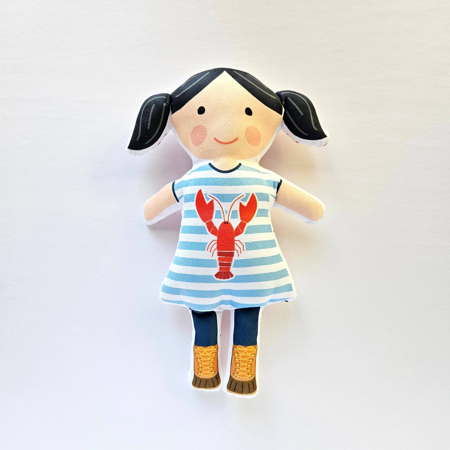 Sew Your Own Lobster Girl Doll - Blonde Hair