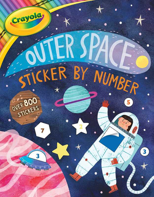 Crayola: Outer Space Sticker by Number