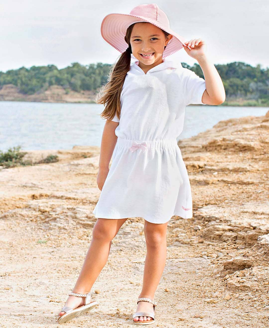 White Terry Cover-Up: 4T