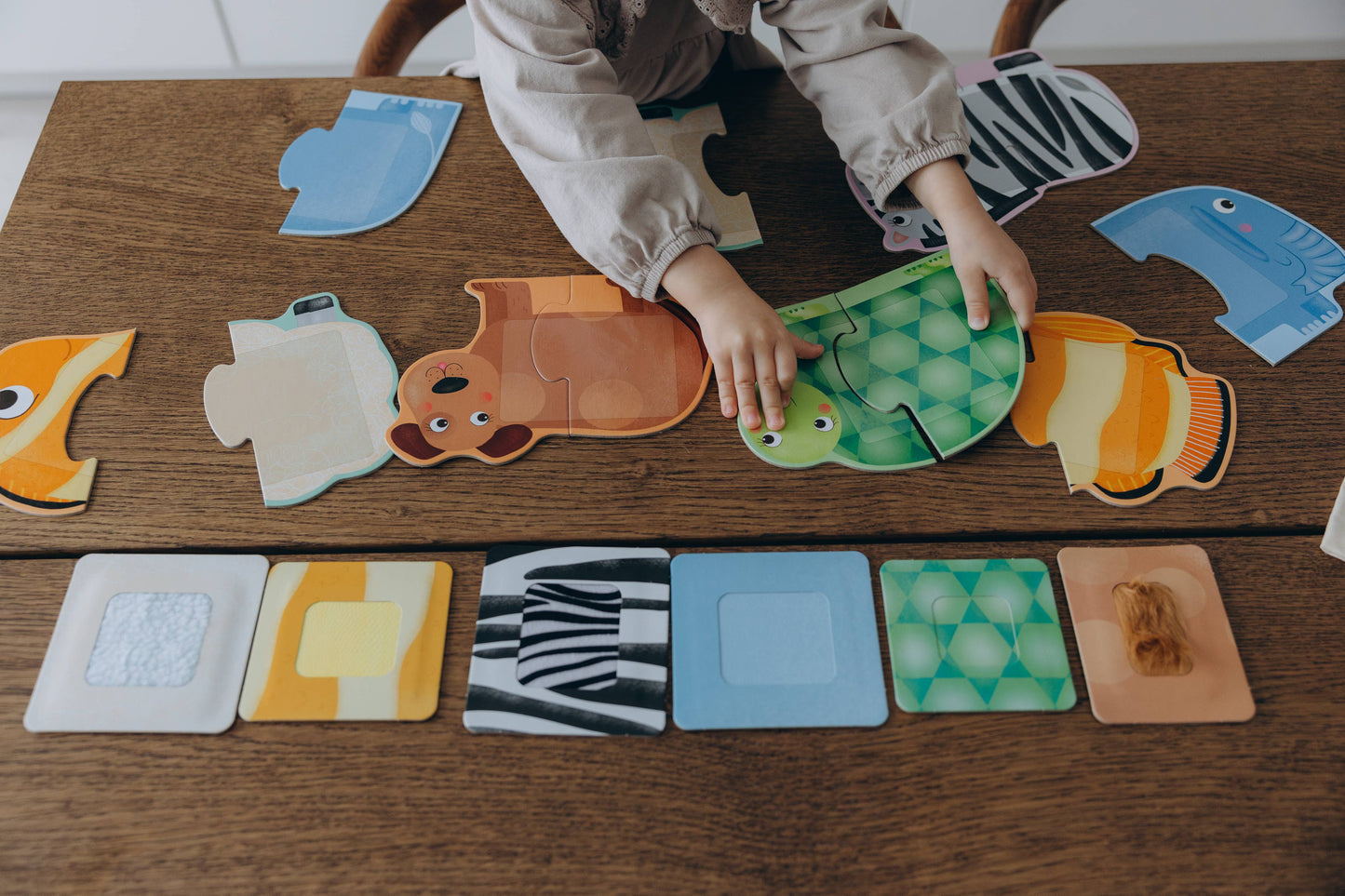 Tactile Animals Montessori For Toddlers