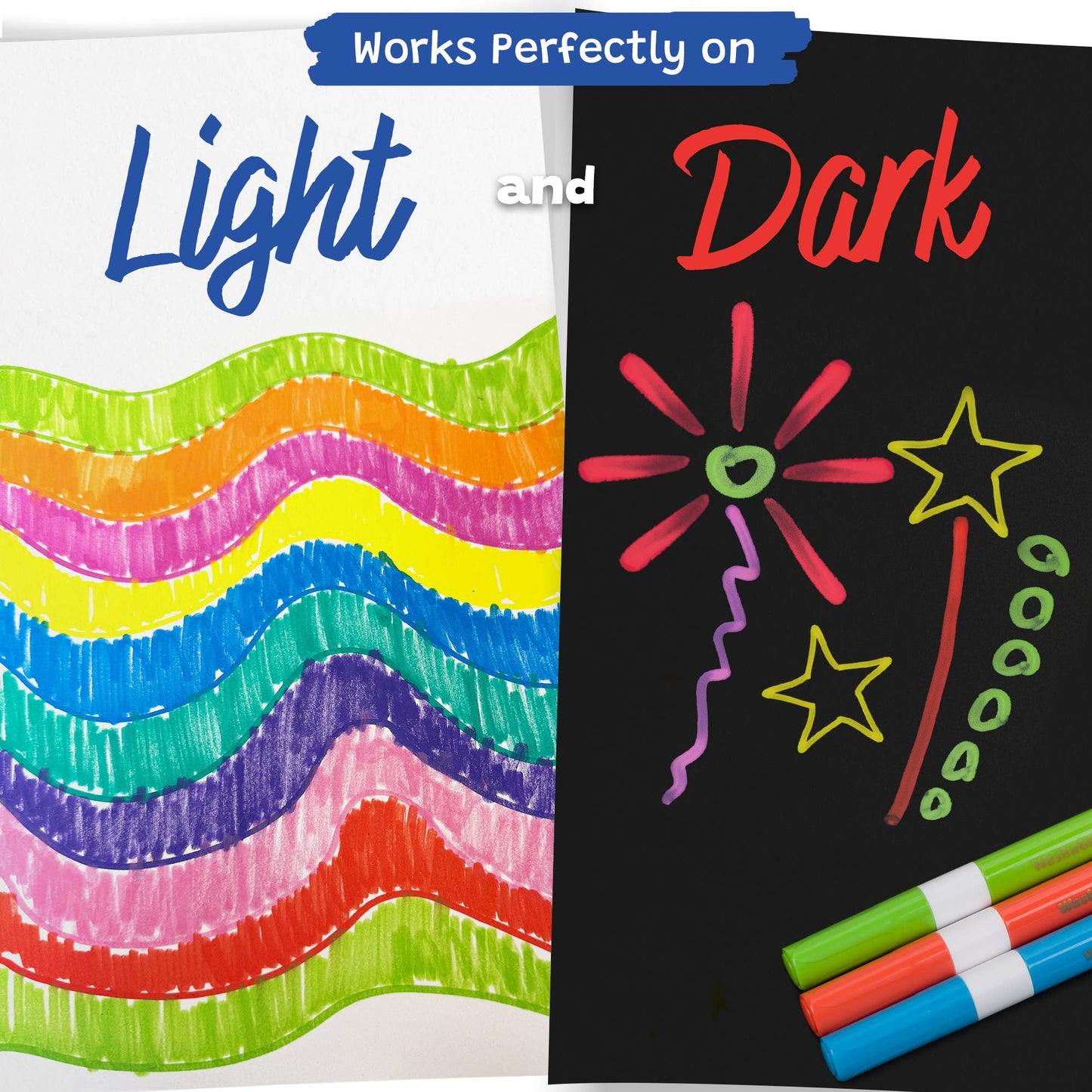 Magic Stix Washable Acrylic Markers 12 pk