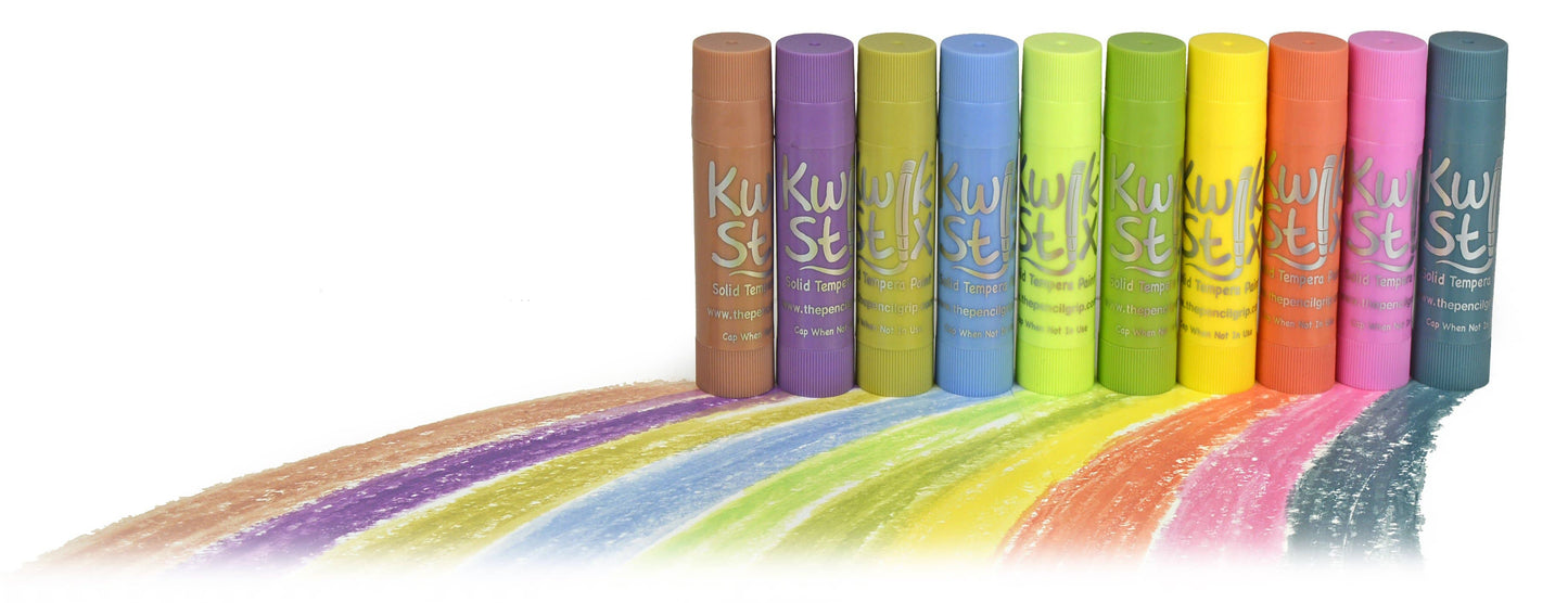 KwikStix Tempera Paint- Pastel 10 Colors